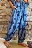 Carnaby Balloon Cuff Pant Denim & French Navy